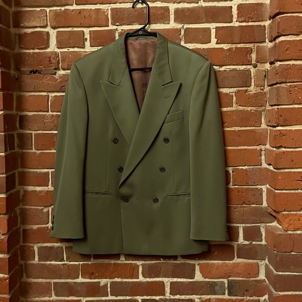 Vintage double breasted blazer - Picture 2 of 3